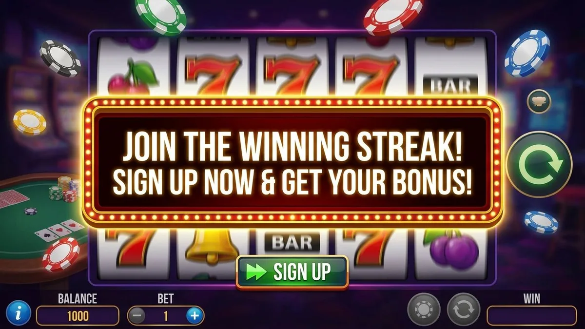 Sign Up With Bonus